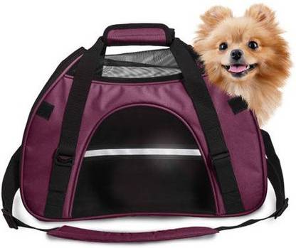 FurHaven Raspberry Car Pet Carrier