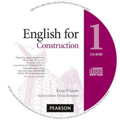 English for Construction Level 1 Coursebook CD-ROM for Pack
