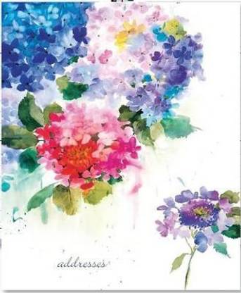 Hydrangeas Large Address Book