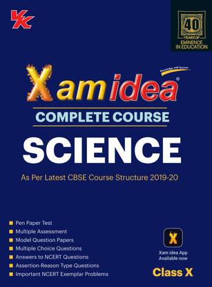 Xam Idea Complete Course Science for Cbse Class 10