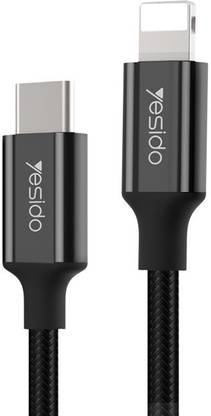 Yesido Lightning Cable 5 A 1.2 m Type C to Lightning Cable PD
