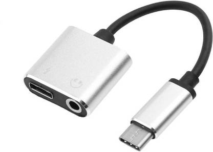 Pitambara Lightning Cable 0.1 m Type-C To 3.5 Mm Audio Headphone Jack Charging Adapter