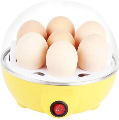 Shopper52 2-in-1 Multi-Functional Electric Mini Egg Boiler Poacher Steaming Device EGBOR-N4 Egg Cooker