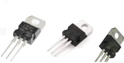 Technical hut Combo of (LM7805 + LM7809 + LM7812) Voltage regulator IC's (3 pcs each) Electronic Components Electronic Hobby Kit
