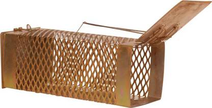 Lovely Big Size (26X11X10) Metallic Mouse Trap for Capturing live Rat/ Mouse/ Rodents Live Trap