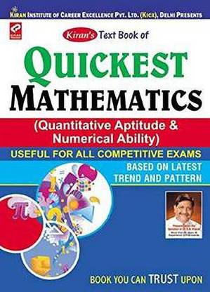 Kirans Text Book Of Quickest Mathematics