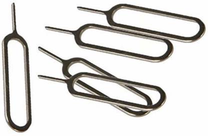 Gabbar ™ SIM-Card-Tray-Open-Eject-Pin-Removal-Tool-Needle-Opener-Ejector-for-All-Phones-(5-Piece) Sim Adapter