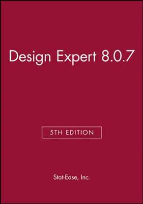 Design Expert 8.0.7