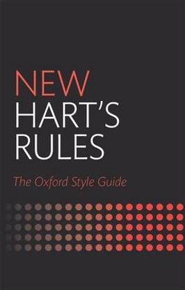 New Hart's Rules: The Oxford Style Guide