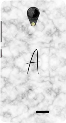 XPRINT Back Cover for Intex Aqua Lion N1 - Alphabet A