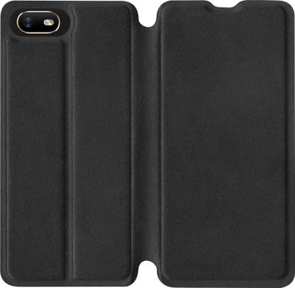SBMS Flip Cover for Oppo A1K Flip Cover (Black)