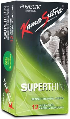Kamasutra Pleaseure Series Superthin 12 Pieces * 2 (Pack of 2) Condom