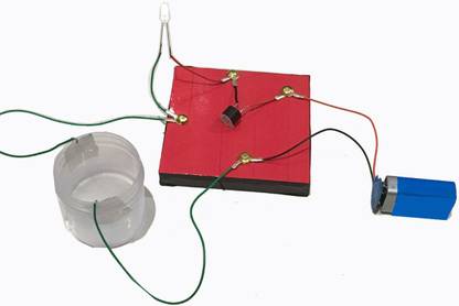 project hub Simple Water Overflow Alarm Kit Working Model Educational Electronic Hobby Kit