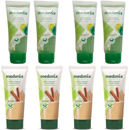 MEDIMIX FACE SCRUB 50 ML. WITH ALOE VERA & LEMON Face Wash