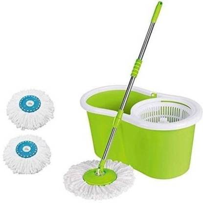 Granny Smith Bucket Mop - 360 Degree Self Spin Wringing Mop Set