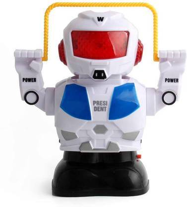 ToyGalaxy Cute Jump Rope Dancing Robot Toys