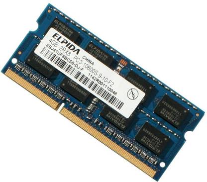 ELPIDA PC3 10600 DDR3 4 GB (Dual Channel) Laptop (EBJ41UF8BCS0-DJ-F)
