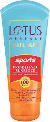 LOTUS HERBALS Sunscreen - SPF 50 PA+++ Sunscreen SPF 100 PA+++