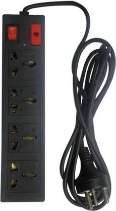 NIBBIN 4+1 Power Strip Extension Board 4  Socket Extension Boards