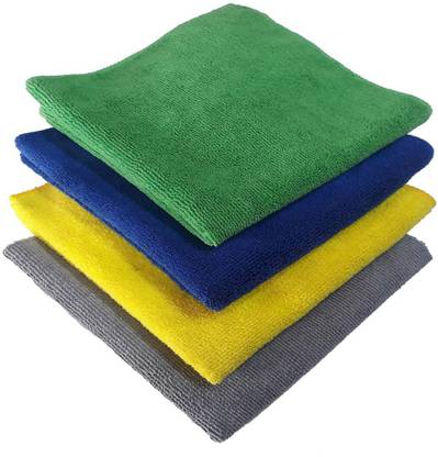Sheenuu Microfiber Napkin Size 40*40 CM Pack of 4 _160 Multicolor Cloth Napkins