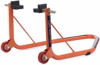GrandPitstop Rear Paddock Stand with Swing Arm Rest Bike Storage Stand
