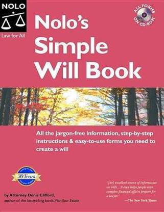 Nolo's Simple Will Book