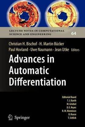 Advances in Automatic Differentiation