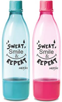 MILTON Fusion Bottle with removable bottom cup Pack of 2 750 ml Bottle