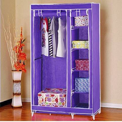 Zeom A JuteA�A PP Collapsible Wardrobe