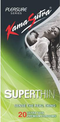 Kamasutra Superthin Pleasure Series (Pack of 2) Condom