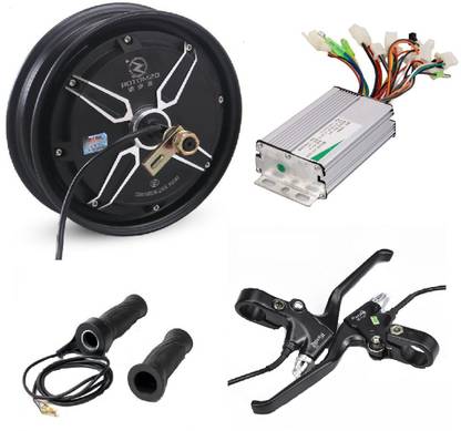 ROBOTONLINESTORE 10" BLDC 48V,60V,800W hub Motor kit for Electric scooter Motor Control Electronic Hobby Kit