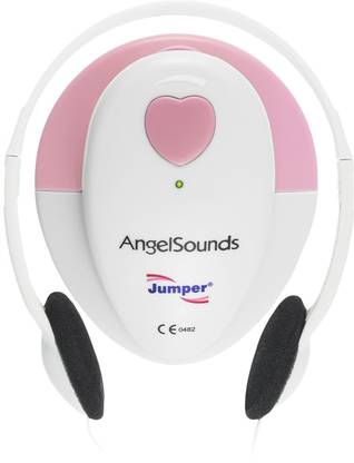Jumper JPD 100S Fetal Doppler with 3MHz Probe Pink Fetal Doppler
