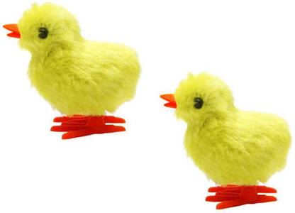 Mallexo 2pc Chick toys,Wind Up Toy Chicken Toys for Kids- Chicken toy for baby Chick Gag Toy