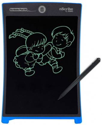 DOMO 634211612440 nScribe Scribble Pad 85 eWriting Pad 3 x 8.5 inch Graphics Tablet Connectivity - Wireless