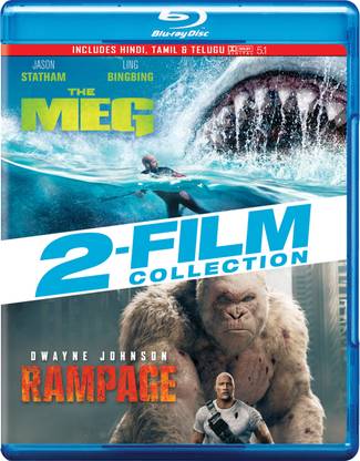 2 Movies Collection: The Meg + Rampage (2-Disc)