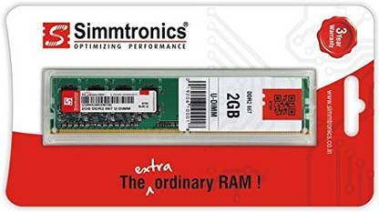 simtronics RAM DDR2 2 GB PC SDRAM (667 DESKTOP)