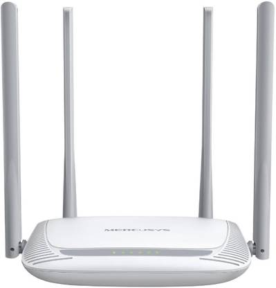 Mercusys MW325R Wireless Router 2.4 GHz 300 Mbps Wifi Speed Single Band External Antenna Ethernet (Cable Broadband)