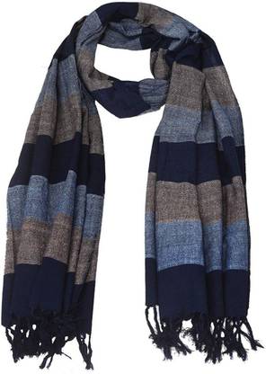 Aimee Striped Pure Cotton Men Fancy Scarf