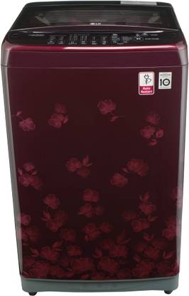 LG 7 kg Fully Automatic Top Load Washing Machine Red