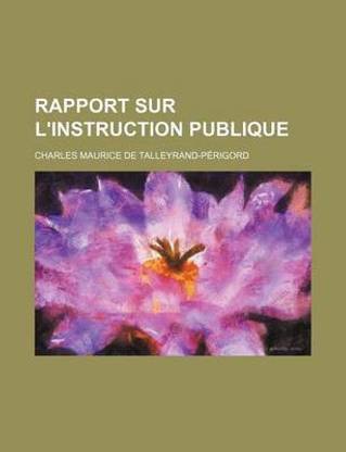 Rapport Sur L'Instruction Publique