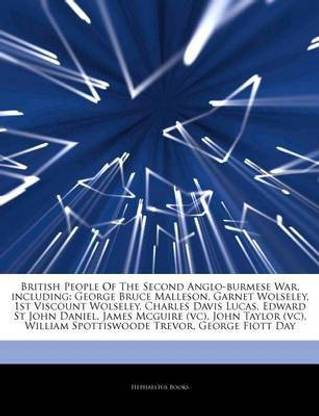 Articles on British People of the Second Anglo-Burmese War, Including