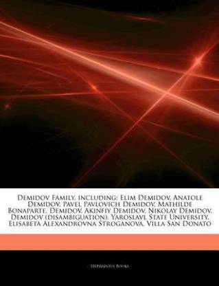 Articles on Demidov Family, Including