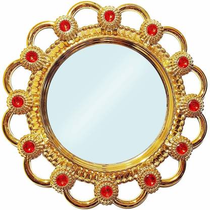 IYAAN Latest Design Mirror For Bedroom Wall Mirror For Girls Room Golden