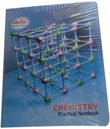 DELTA Chemistry A4 Notebook Ruled 128 Pages