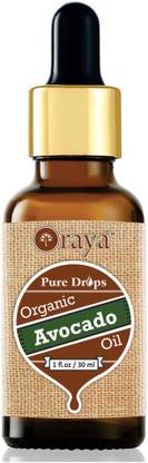 100% शुद्ध और ऑर्गेनिक एवोकैडो तेल (30 ml) केश तेल