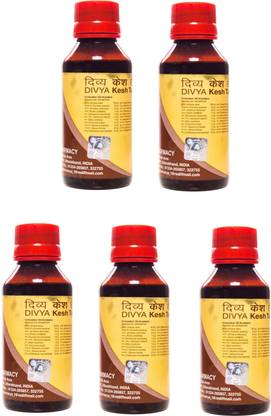 PATANJALI Divya Kesh Tailum - 100ml - Pack of 5 Hair Oil