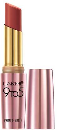 Lakmé 9 to 5 Primer plus Matte Lip Color