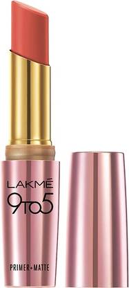 Lakmé 9 to 5 Primer Plus Matte Lip Color