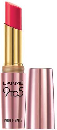 Lakmé 9 to 5 Primer plus Matte Lip Color