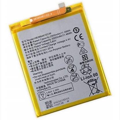 mobicall Mobile Battery For  HUAWEI HONOR 9N / LLD-AL20 / (HB366481ECW) - 3000 mAh